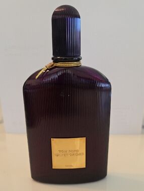 Tom Ford Velvet Orchid Deep Plum and Gold Bottle